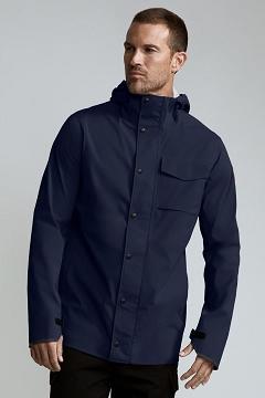 Chamarras Canada Goose Hombre Outlet - Nanaimo Chubasquero Azul Oscuro Marino WU7046839